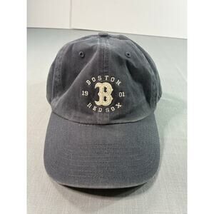 Boston Red Sox 47 Brand Adjustable Hat Black Vintage Wash Dad Cap MLB